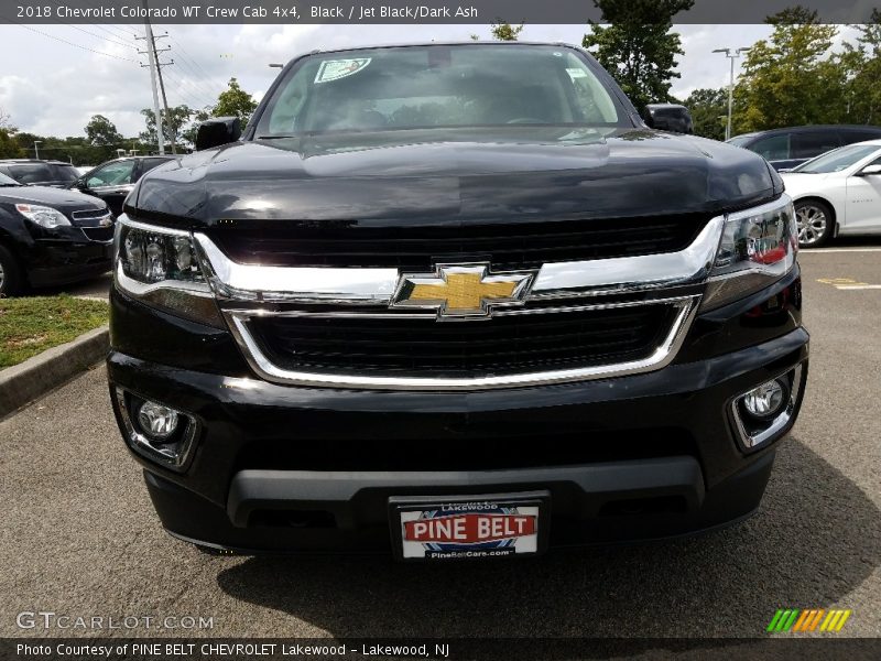 Black / Jet Black/Dark Ash 2018 Chevrolet Colorado WT Crew Cab 4x4