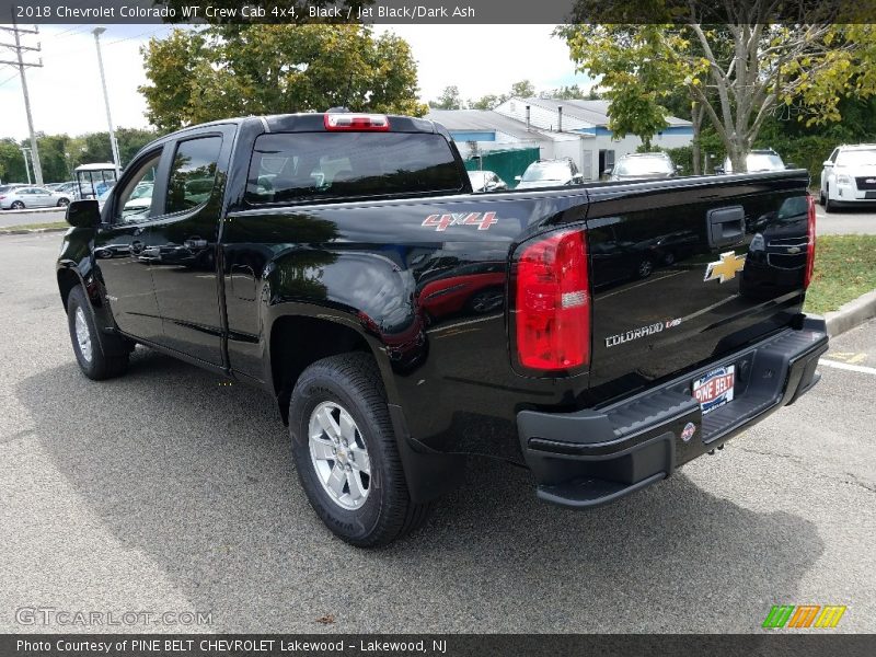 Black / Jet Black/Dark Ash 2018 Chevrolet Colorado WT Crew Cab 4x4