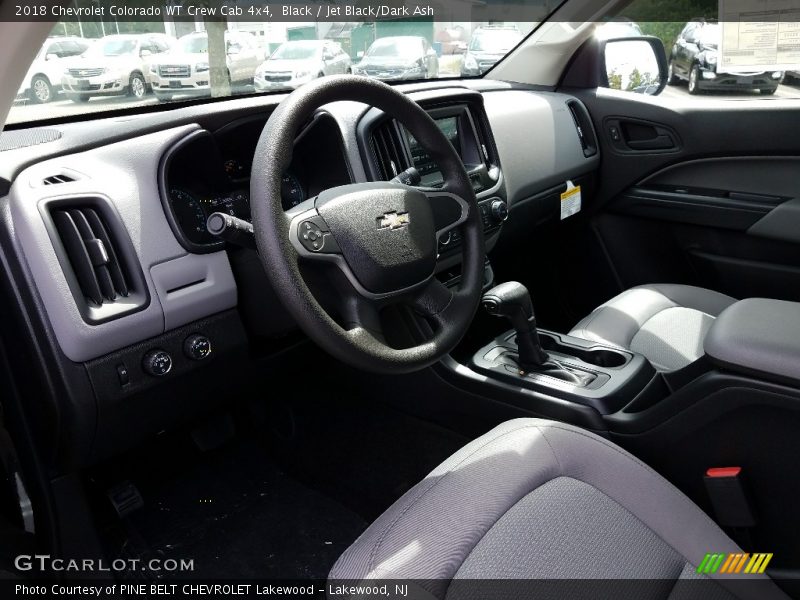 Black / Jet Black/Dark Ash 2018 Chevrolet Colorado WT Crew Cab 4x4