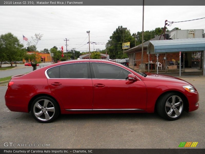 Matador Red Mica / Parchment 2010 Lexus GS 350
