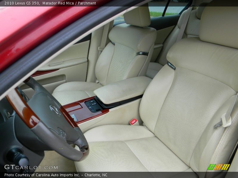 Matador Red Mica / Parchment 2010 Lexus GS 350