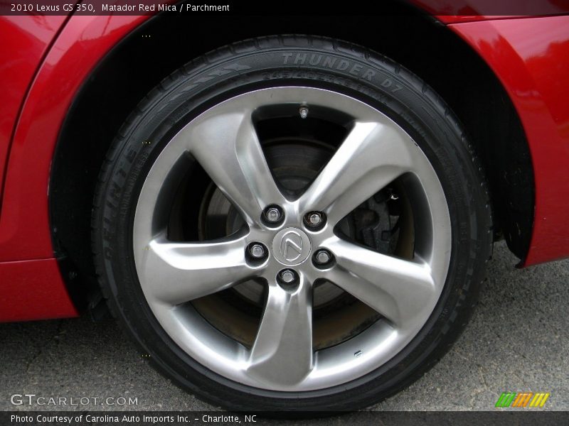 Matador Red Mica / Parchment 2010 Lexus GS 350