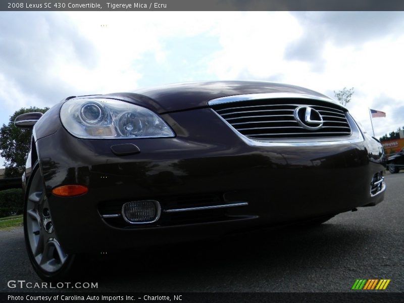 Tigereye Mica / Ecru 2008 Lexus SC 430 Convertible