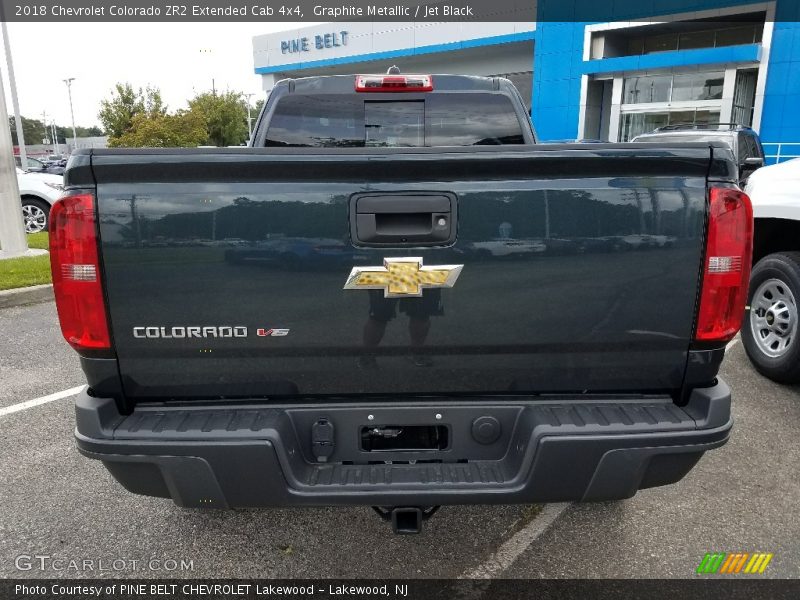 Graphite Metallic / Jet Black 2018 Chevrolet Colorado ZR2 Extended Cab 4x4