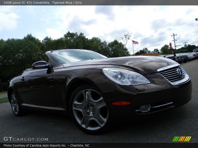 Tigereye Mica / Ecru 2008 Lexus SC 430 Convertible