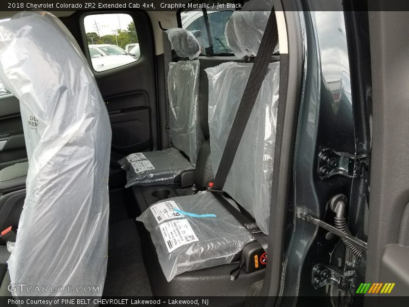 Rear Seat of 2018 Colorado ZR2 Extended Cab 4x4