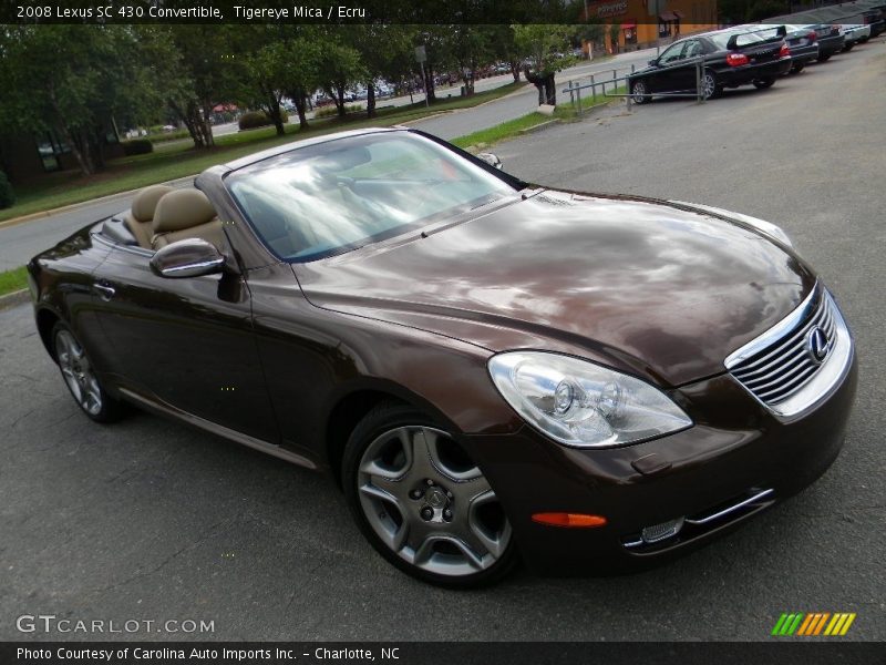 Tigereye Mica / Ecru 2008 Lexus SC 430 Convertible