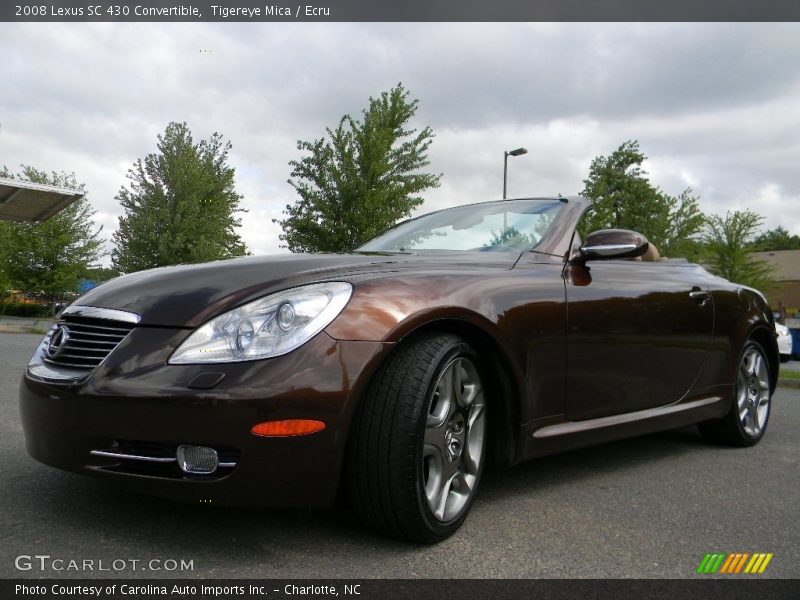 Tigereye Mica / Ecru 2008 Lexus SC 430 Convertible