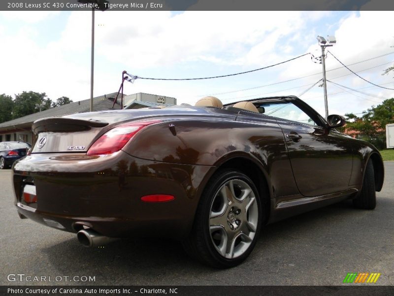 Tigereye Mica / Ecru 2008 Lexus SC 430 Convertible