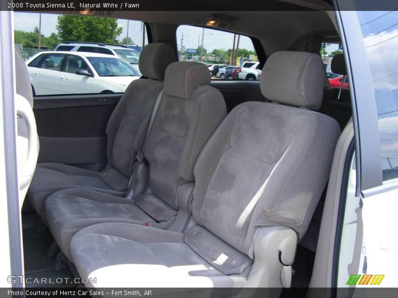 Natural White / Fawn 2008 Toyota Sienna LE