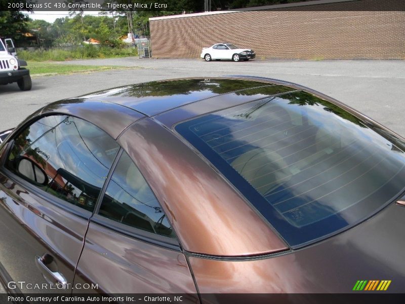 Tigereye Mica / Ecru 2008 Lexus SC 430 Convertible
