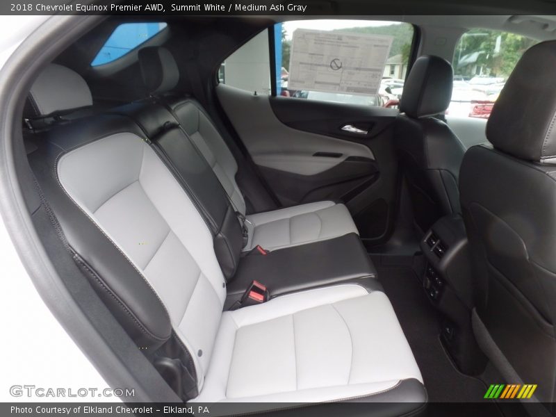 Summit White / Medium Ash Gray 2018 Chevrolet Equinox Premier AWD