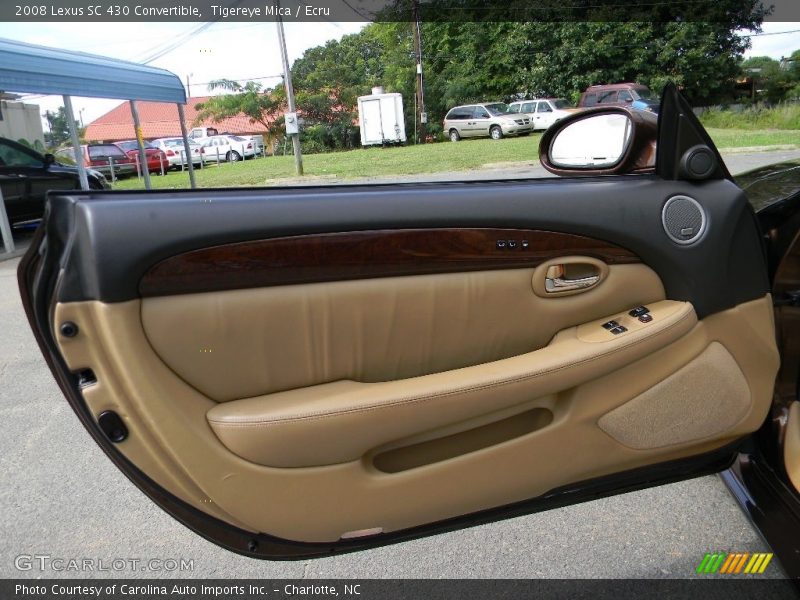 Tigereye Mica / Ecru 2008 Lexus SC 430 Convertible