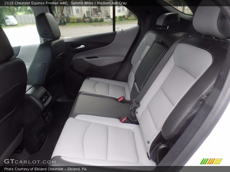 Summit White / Medium Ash Gray 2018 Chevrolet Equinox Premier AWD
