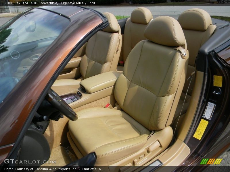 Tigereye Mica / Ecru 2008 Lexus SC 430 Convertible