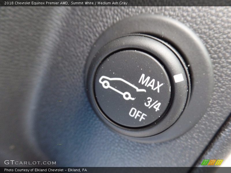Summit White / Medium Ash Gray 2018 Chevrolet Equinox Premier AWD