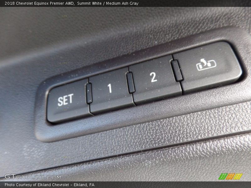 Summit White / Medium Ash Gray 2018 Chevrolet Equinox Premier AWD