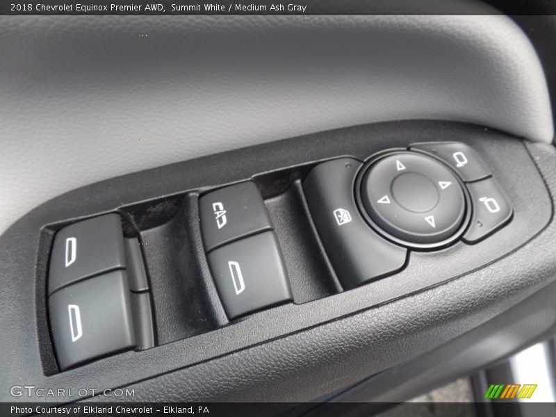 Summit White / Medium Ash Gray 2018 Chevrolet Equinox Premier AWD
