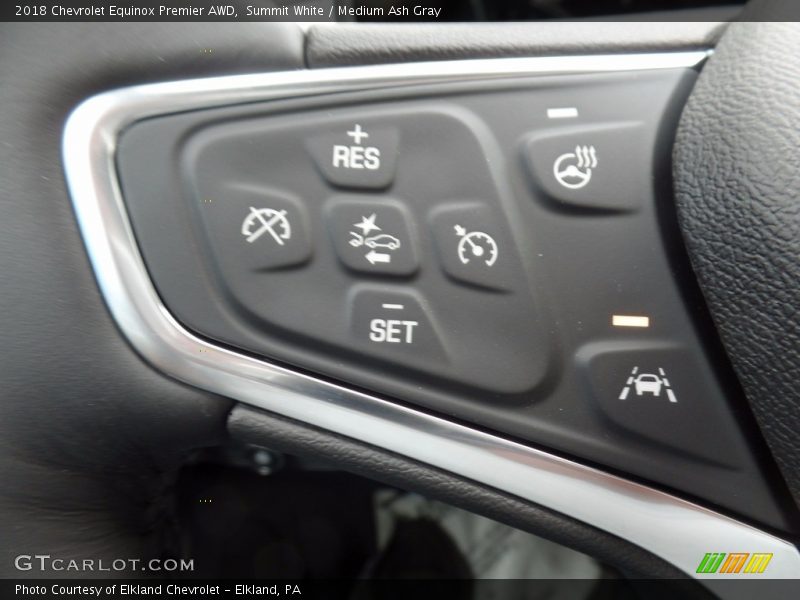 Summit White / Medium Ash Gray 2018 Chevrolet Equinox Premier AWD