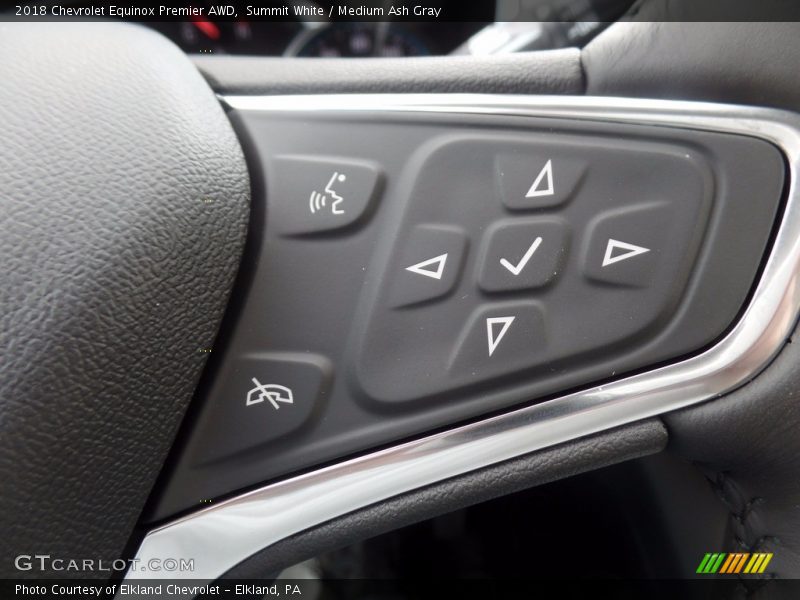Summit White / Medium Ash Gray 2018 Chevrolet Equinox Premier AWD