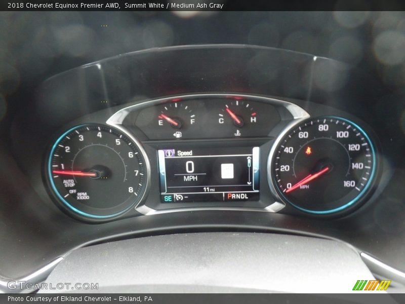 Summit White / Medium Ash Gray 2018 Chevrolet Equinox Premier AWD
