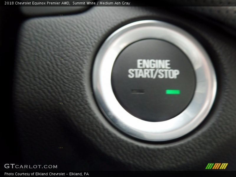 Summit White / Medium Ash Gray 2018 Chevrolet Equinox Premier AWD