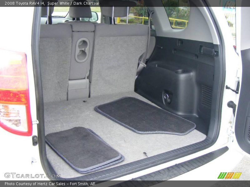 Super White / Dark Charcoal 2008 Toyota RAV4 I4