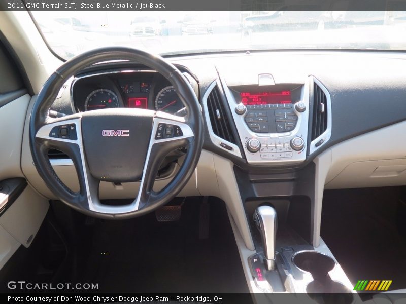 Steel Blue Metallic / Jet Black 2011 GMC Terrain SLT