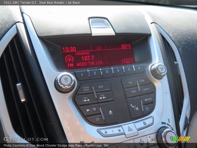 Steel Blue Metallic / Jet Black 2011 GMC Terrain SLT