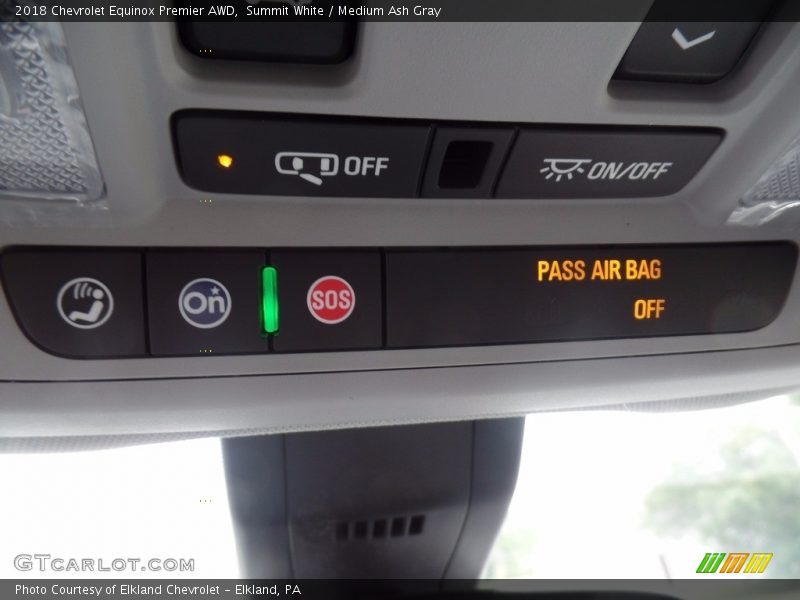 Summit White / Medium Ash Gray 2018 Chevrolet Equinox Premier AWD