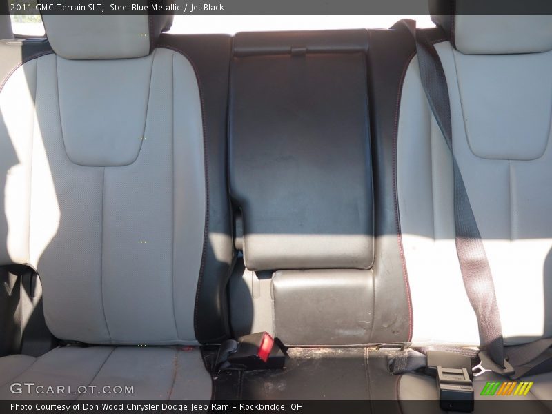 Steel Blue Metallic / Jet Black 2011 GMC Terrain SLT