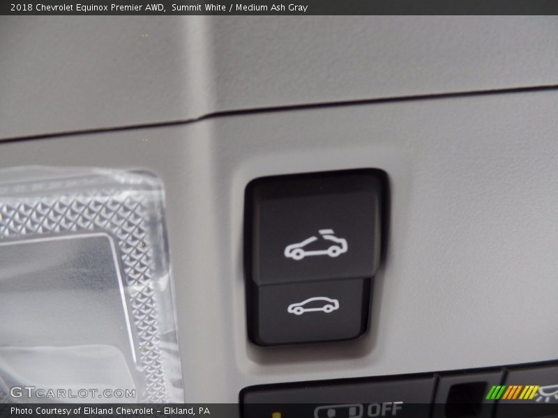 Summit White / Medium Ash Gray 2018 Chevrolet Equinox Premier AWD