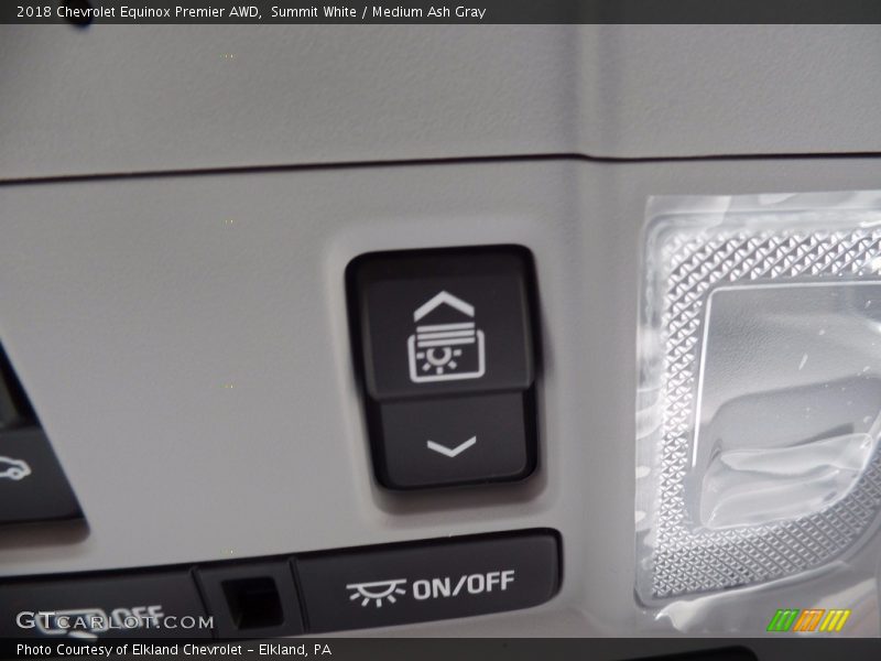 Summit White / Medium Ash Gray 2018 Chevrolet Equinox Premier AWD