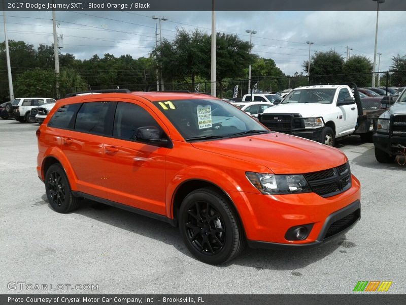  2017 Journey SXT Blood Orange
