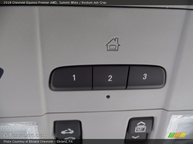 Summit White / Medium Ash Gray 2018 Chevrolet Equinox Premier AWD