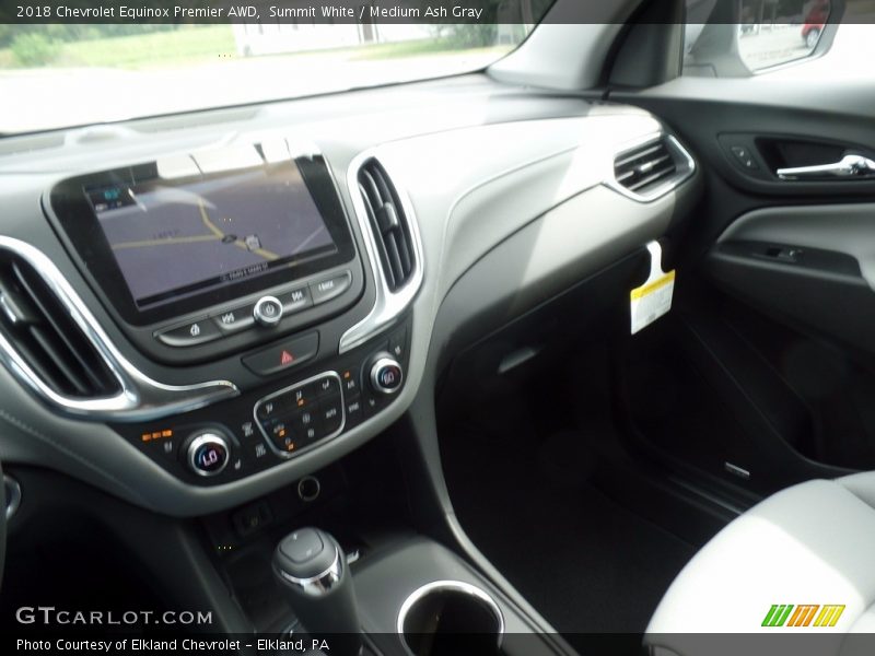 Summit White / Medium Ash Gray 2018 Chevrolet Equinox Premier AWD