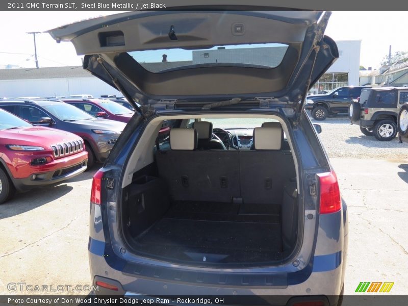 Steel Blue Metallic / Jet Black 2011 GMC Terrain SLT