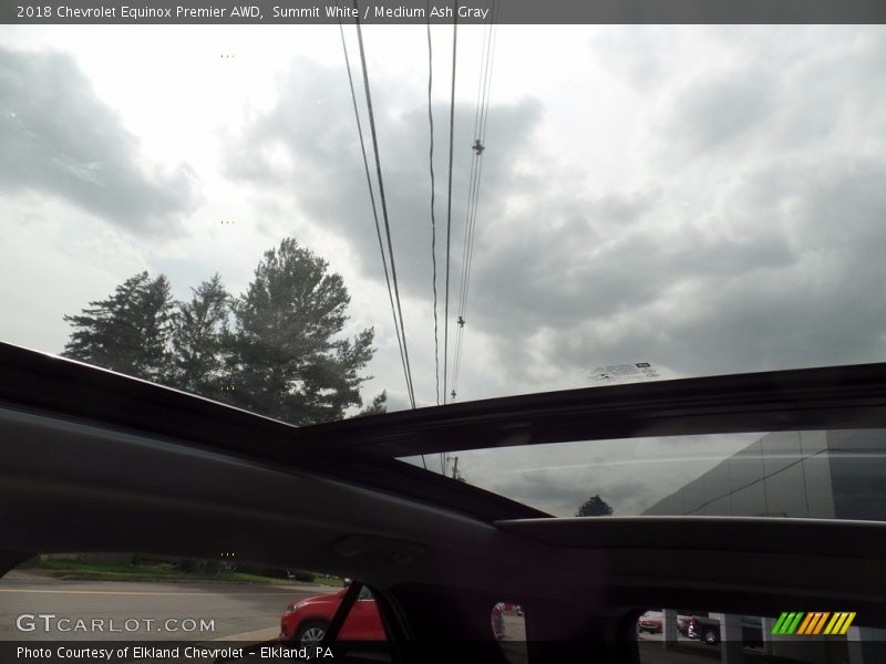 Summit White / Medium Ash Gray 2018 Chevrolet Equinox Premier AWD