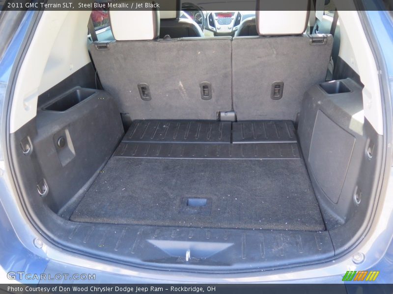 Steel Blue Metallic / Jet Black 2011 GMC Terrain SLT