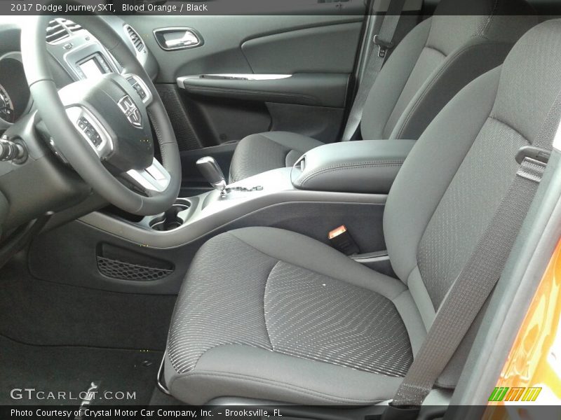 Blood Orange / Black 2017 Dodge Journey SXT