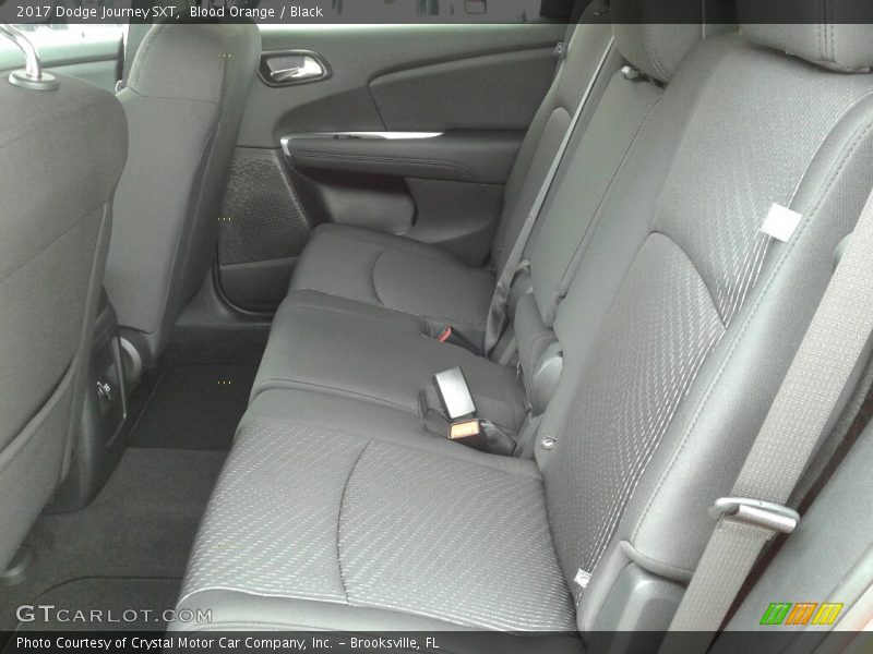 Blood Orange / Black 2017 Dodge Journey SXT