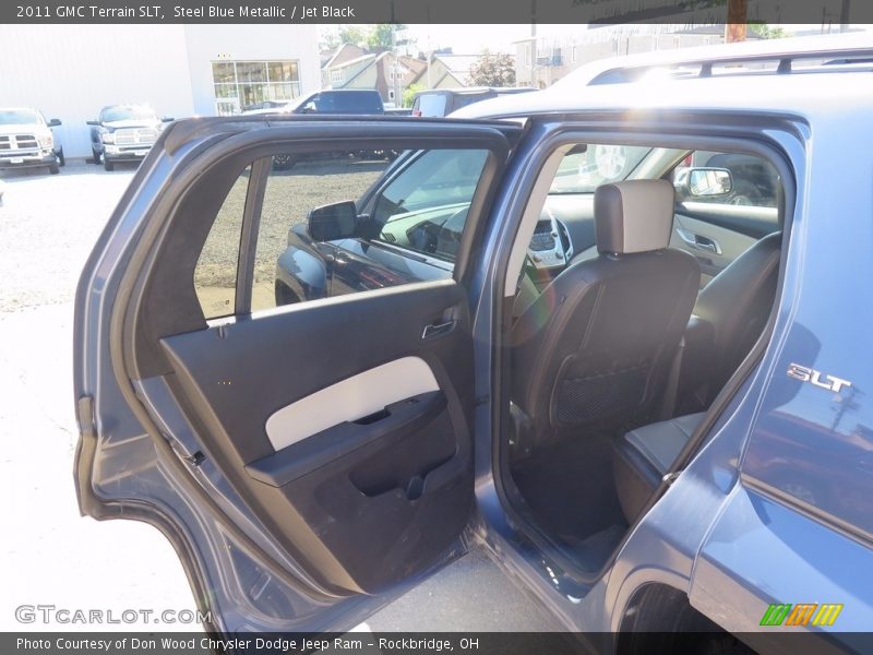Steel Blue Metallic / Jet Black 2011 GMC Terrain SLT