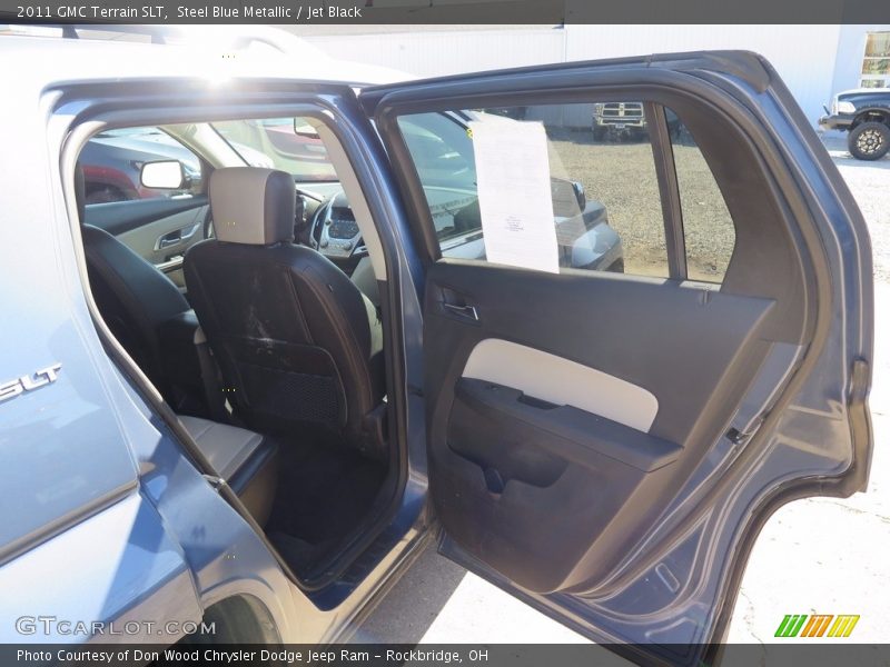 Steel Blue Metallic / Jet Black 2011 GMC Terrain SLT