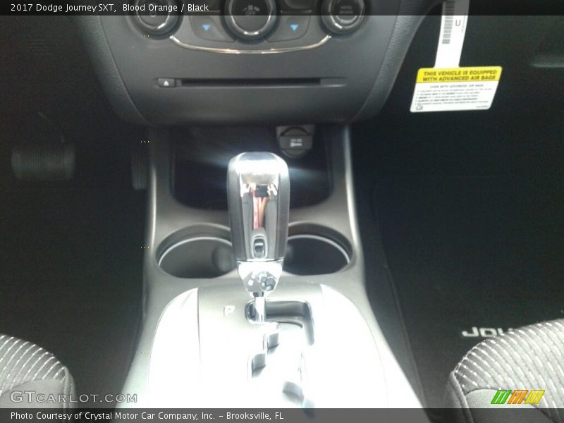 Blood Orange / Black 2017 Dodge Journey SXT