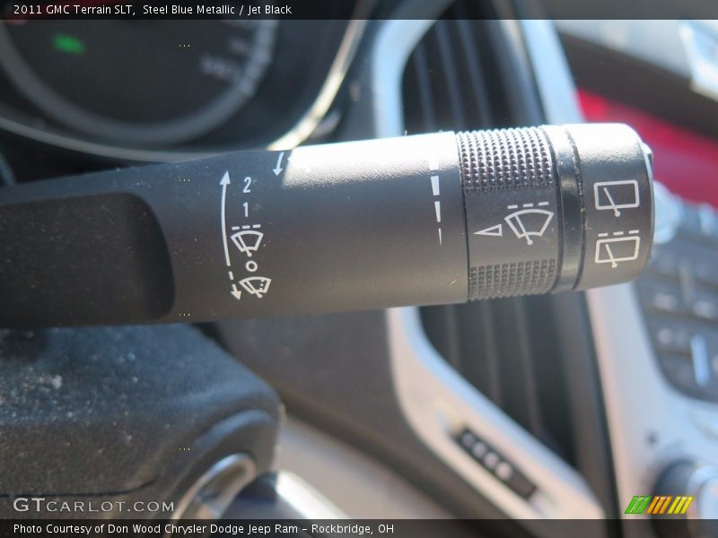 Steel Blue Metallic / Jet Black 2011 GMC Terrain SLT