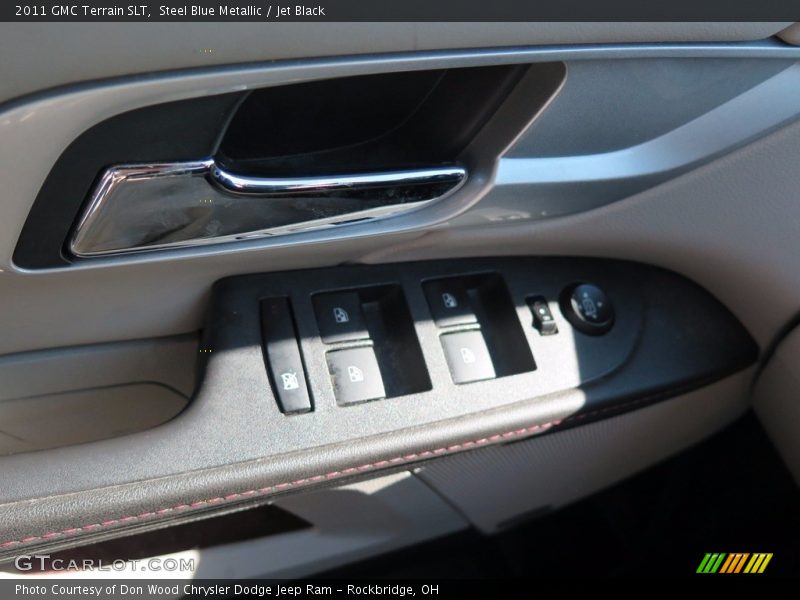 Steel Blue Metallic / Jet Black 2011 GMC Terrain SLT