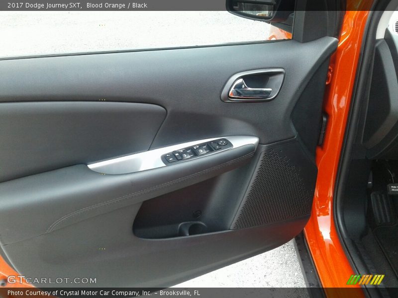 Blood Orange / Black 2017 Dodge Journey SXT