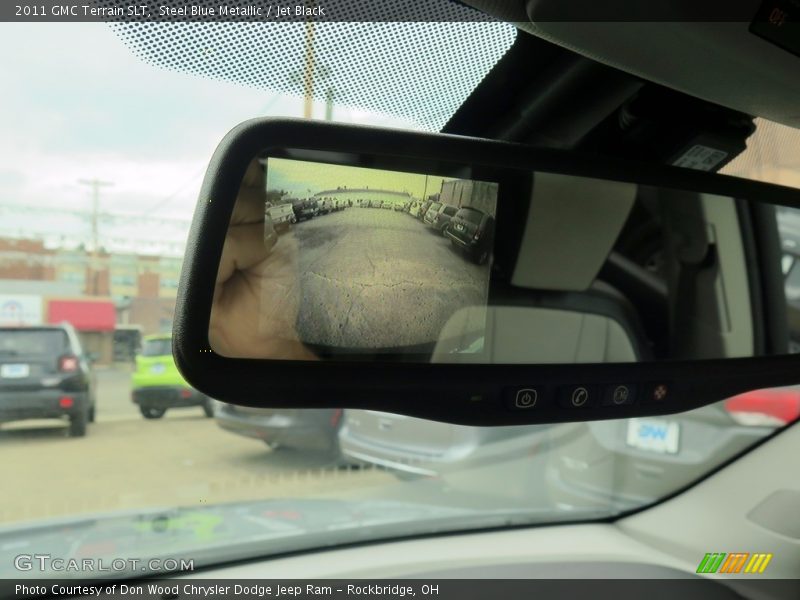 Steel Blue Metallic / Jet Black 2011 GMC Terrain SLT
