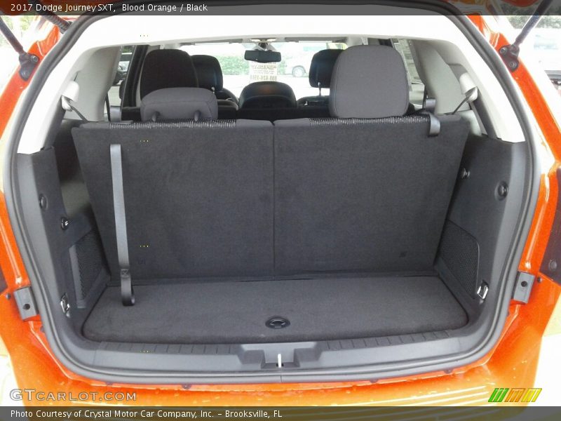 Blood Orange / Black 2017 Dodge Journey SXT