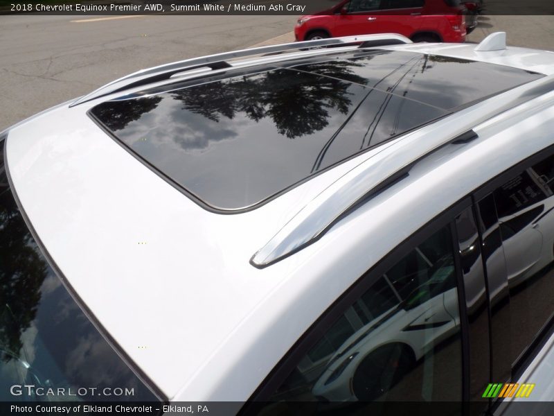 Summit White / Medium Ash Gray 2018 Chevrolet Equinox Premier AWD